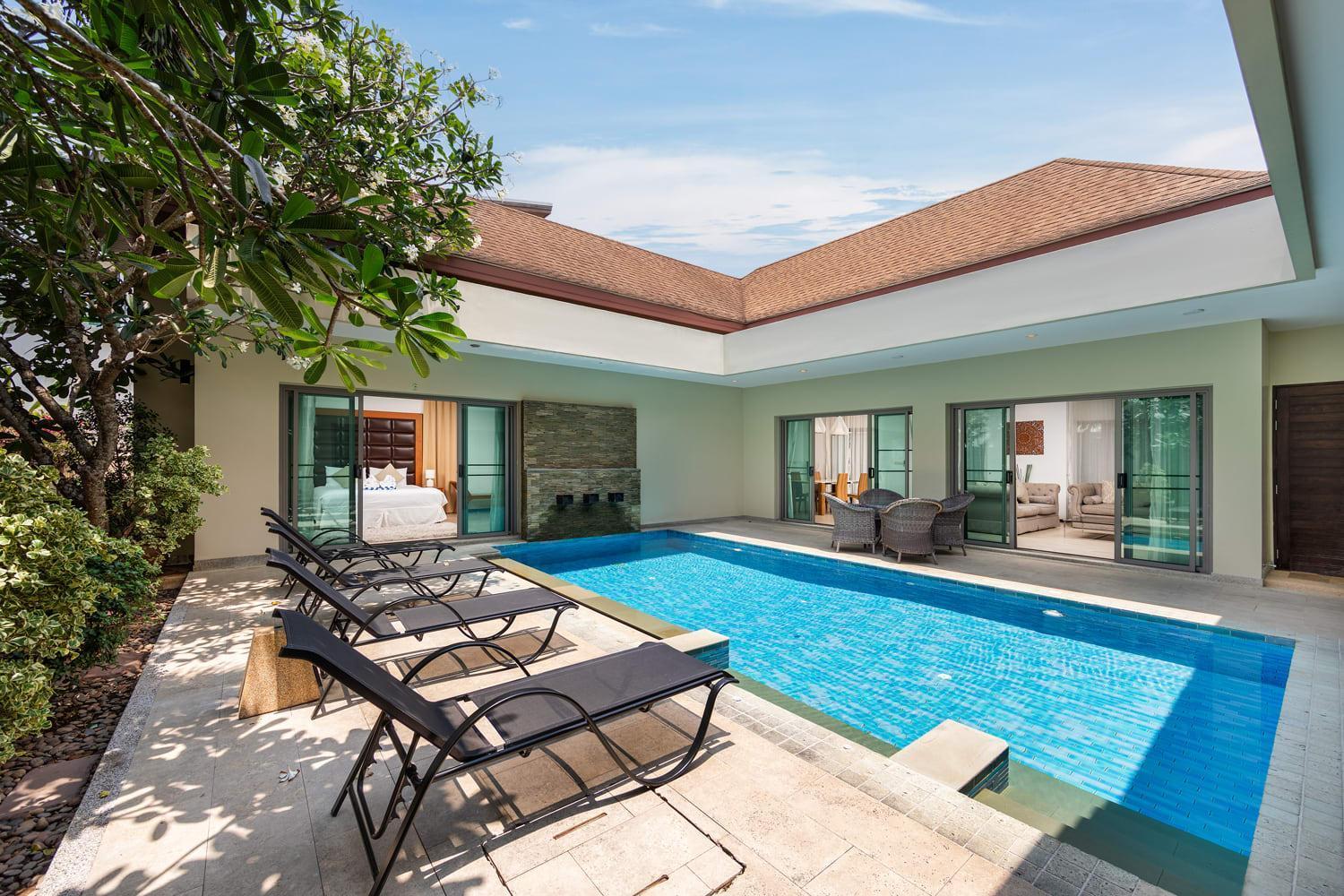 Villa Bond| 3 Bedrooms | Private Pool | 3 Min To Naiharn Beach Rawai Exterior foto